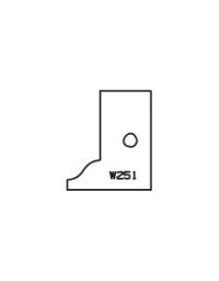 Plaquettes carbure multi tenon Plaquettes carbure multi tenon