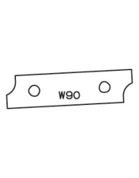 Plaquettes carbure plate bande dessous Plaquettes carbure plate bande dessous