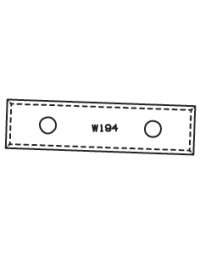 Plaquettes carbure plate bande Plaquettes carbure plate bande