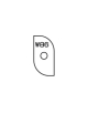 Plaquettes carbure plate bande dessus