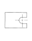 HM-Wechselplatten PRECIS-CUT - Ref. PLAQW802020 - L 10