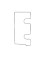HM-Wechselplatten PRECIS-CUT - Ref. PLAQW802039 - L 55