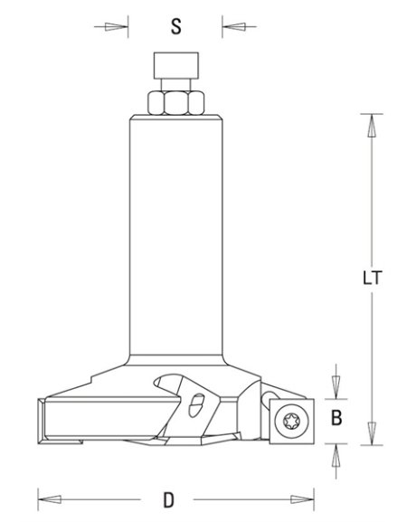 Punte per fresatura a filo e frontale con punta Z3 in carburo Punte da trapano con punta di ELBÉ