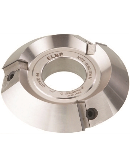 Cabezal portacuchillas para bisel de 45°