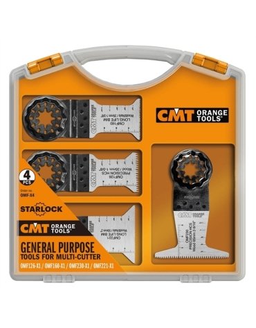 Set di 4 lame per utensili multifunzione in Lame oscillanti - Custodie e accessori di CMT