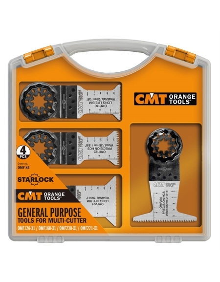 4-er Set Sägeblätter für Multitools