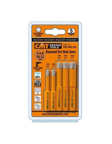 Set de scies cloches diamantées