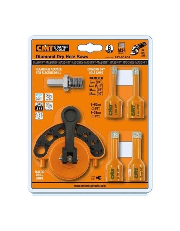 Set di seghe a tazza diamantate in Seghe a tazza - Diamond di CMT