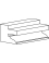 Wechselplatten-Profilmesserkopf für Türen-Konterprofil im „rustikalen Stil“ - Ref. ELPU501420 - Z 2