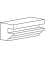 Wechselplatten-Profilmesserkopf für Türenprofile im Stil „Anno 1800“ - Ref. ELPM500415 - Bohr. 30