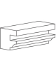 Wechselplatten-Profilmesserkopf für Türenprofile im Stil „Anno 1800“
