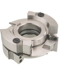 Porte-outils bouvetage symétrique à plaquettes