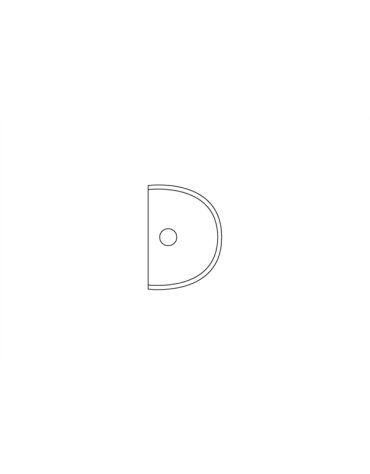 Plaquettes carbure 1/2 rond concave Plaquettes carbure 1/2 rond concave