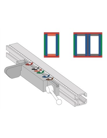 Règle à tenonner Règle à tenonner