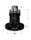 Mandril portacuchillas - Ref. CMT18342130 - L 102