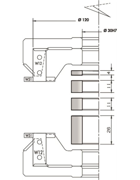 Jeu de porte-outils multifonction