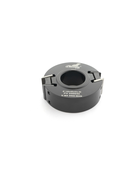 Universal cutter head with counter knives (40 mm high)