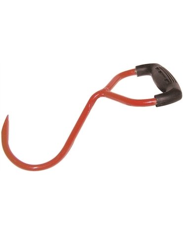 Crochet tourne-bille - manche coudé