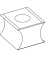 Butt end reducer knives steel and carbide - Ref. FERS0974 - Thickness 40