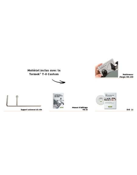 Affûteuse TORMEK® T8 Custom