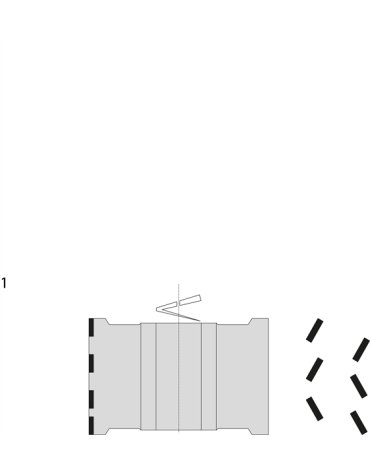Calibreurs diamant pour plaqueuse de chants symétriques