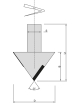 Brocas diamante para ranuras folding