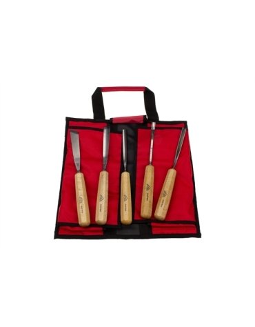 Set di coltelli da intaglio - 5 pezzi in scatole e set di STUBAI