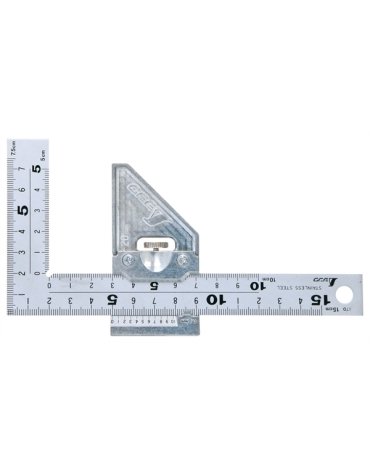 Équerre avec butée réglable Équerre avec butée réglable