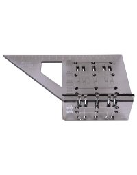 Squadra traslucida 3D in righelli e calibri di SHINWA