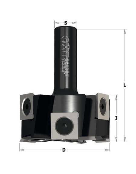 Punta per pialla reversibile Xtreme con punta in carburo di CMT