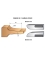 Set of 2 "panel raising" profiled knives - Ref. ELBD565469 - Designation CONGE DE 15MM