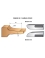Set of 2 "panel raising" profiled knives - Ref. ELBD565468 - Position DESSOUS