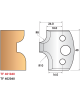 ELTF401040 - Cuchillas para cabezales universales, altura 40 mm