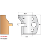 Messer für Universal-Messerkopf Höhe 40 mm