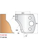 ELTF401109 - Knives for universal cutter head 40 mm high