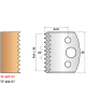 Cuchillas para cabezales universales, altura 40 mm