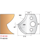 ELTF401120 - Cuchillas para cabezales universales, altura 40 mm