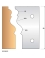 Universal-Messer Höhe 90 mm - Ref. ELBD538302 - H 90