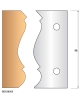 Universal-Messer Höhe 90 mm