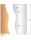 Universal-Messer Höhe 90 mm - Ref. ELBD538322 - H 90