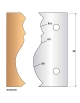 Universal-Messer Höhe 90 mm