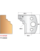 ELTF402020 - Counter knives for universal cutter head 40 mm high