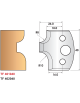 ELTF402040 - Counter knives for universal cutter head 40 mm high