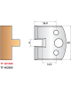 ELTF402095 - Gegenmesser für Universal-Messerkopf Höhe 40 mm