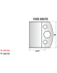 ELTF401193 - Cuchillas para cabezales universales, altura 40 mm