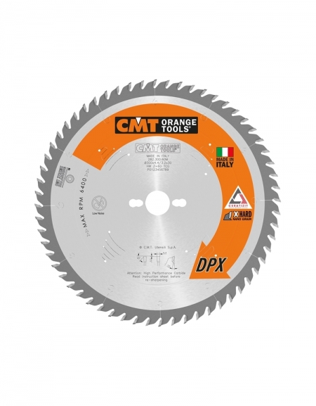 Lame circulaire DPX pour la coupe de panneaux