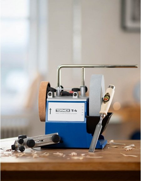Affûteuse TORMEK® T4 + SE-77 + Ciseau à bois KIRSCHEN 20mm