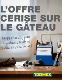 Affûteuse TORMEK® T4 + SE-77 + Ciseau à bois KIRSCHEN 20mm