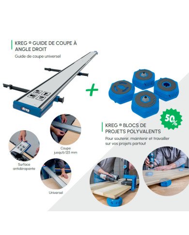 Guida di taglio ad angolo retto Kreg® | KoaTools Precision