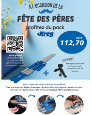copia di Binario di guida universale per seghe circolari portatili Accu-Cut™